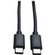 Tripp Lite by Eaton 6ft USB 2.0 Cable Hi-Speed USB Type-C USB-C to USB-C M/M - USB for Smartphone, Tablet, Ultrabook, Chromebook