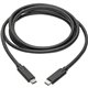 Tripp Lite by Eaton USB-C Cable (M/M) - USB 3.2 Gen 1 (5 Gbps) 5A Rating Thunderbolt 3 Compatible 6 ft. (1.83 m) - 5.91 ft Thund