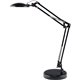 Victory Light V-Light LED Architect Desk Lamp - 5 W LED Bulb - Swivel Arm, Rotating Head - Desk Mountable - Black, Gloss Black -