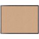 U Brands Cork Bulletin Board - 47" X 35" , Natural Cork Surface - Self-healing, Durable, Mounting System, Tackable, Sturdy - Bla
