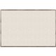 U Brands Linen Bulletin Board, 72" X 47" , Rustic Wood Frame - 72" Height x 47" Width - Tan Linen Surface - Self-healing, Durabl