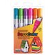 Marvy DecoColor Glossy Oil Base Paint Markers - Broad Marker Point - Yellow, Orange, Light Blue, Light Green, Rosemarie, Hot Pur