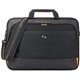 Solo Urban Carrying Case (Briefcase) for 11" to 17.3" Apple iPad Ultrabook - Black, Gold - Polyester Body - Handle, Shoulder Str
