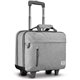 Solo Re:start Travel/Luggage Case for 15.6" Notebook - Gray - Handle - 14" Height x 16" Width x 6" Depth - 1 Each