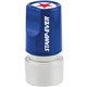 Stamp-Ever Pre-inked Star Round Stamp - Design Stamp - "STAR" - 0.75" Impression Diameter - 50000 Impression(s) - Red - 1 Each