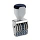 QWIKMARK Rubber Number Stamps - Number Stamp - 8 Bands - Steel - 1 Each