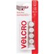 VELCRO 90070 General Purpose Sticky Back - 0.62" Length x 0.62" Width - For Glass, Plastic, Metal - 15 / Carton - White