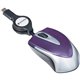 Verbatim USB-C Mini Optical Travel Mouse-Purple - Optical - Cable - Purple - 1 Pack - USB Type C - 3 Button(s)