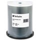 Verbatim 95256 CD Recordable Media - CD-R - 52x - 700 MB - 100 Pack Spindle - 120mm - Printable - Inkjet Printable - 1.33 Hour M