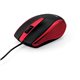 Verbatim Corded Notebook Optical Mouse - Red - Optical - Cable - Red - 1 Pack - USB Type A - Scroll Wheel - 3 Button(s)