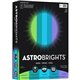 Astrobrights Color Copy Paper - "Cool" , 5 Assorted Colours - Letter - 8 1/2" x 11" - 24 lb Basis Weight - 500 / Ream - Acid-fre