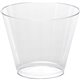 Comet Squat Tumbler - 25 / Pack - 20 / Carton - Clear - Polystyrene - Party, Picnic