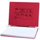 ACCO PRESSTEX Unburst Sheet Covers - 6" Binder Capacity - Fanfold - 11" x 14 7/8" Sheet Size - Executive Red - Recycled - Retrac