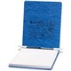 ACCO PRESSTEX Unburst Sheet Covers - 6" Binder Capacity - 9 1/2" x 11" Sheet Size - Light Blue - Recycled - Retractable Filing H