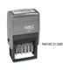 Xstamper Self-Inking Micro Message Dater - Message/Date Stamp - "REC'D, ENT'D, ANS'D, PAID, SHIPPED, CHARGED, CANCELLED" - 0.94"