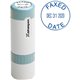 Xstamper XpeDater 2-Line Custom Round Dater - Date Stamp - 0.69" Impression Diameter - 50000 Impression(s) - Recycled - 1 Each
