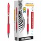 Zebra SARASA dry X20 Retractable Gel Pen - Medium Pen Point - 0.7 mm Pen Point Size - Refillable - Retractable - Red Pigment-bas
