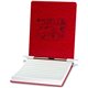 ACCO PRESSTEX Unburst Sheet Covers - 6" Binder Capacity - 9 1/2" x 11" Sheet Size - Executive Red - Recycled - Retractable Filin