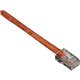 Black Box Gigabase Cat. 5E UTP Patch Cable - RJ-45 Male - RJ-45 Male - 2ft - Orange