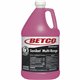 Betco Sanibet Sanitizer Disinfect Deodorizer - Concentrate - 128 fl oz (4 quart) - 1 Each - Rinse-free, Sanitizer Resistant, Deo