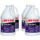 Betco Quat-Stat 5 Disinfectant Gallon - Concentrate - 128 fl oz (4 quart) - Lavender Scent - 4 / Carton - Deodorize - Purple