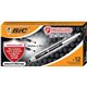 BIC PrevaGuard Clic Stic Stylus - Integrated Writing Pen - 1 Pack - 39.4 mil - Plastic - Black - Notebook, Tablet Device Support