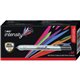 BIC Mark-it Retractable Permanent Markers - Fine Marker Point - Retractable - Black - 1 Dozen
