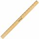 Westcott Beveled Metal Edge Wood Rulers - 18" Length 1" Width - 1/16 Graduations - Imperial Measuring System - Wood - 1 Each - B
