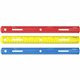Westcott 12" Plastic Ruler - 12" Length - 1/16 Graduations - Imperial, Metric Measuring System - Plastic - 1 Each - Assorted