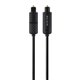 Belkin Fiber Optic Audio Cable - 6 ft Fiber Optic Audio Cable for Audio Device, MacBook Pro, Mac mini, MacBook, Receiver - First