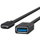Belkin Sync/Charge USB Data Transfer Cable - 6" USB Data Transfer Cable for Flash Drive, Keyboard, Mouse - First End: 1 x USB 3.
