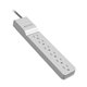 Belkin 6 Outlet Home and Office Power Strip Surge Protector with 4ft Power Cord - 720 Joules - 1875 Watts - 6 x AC Power - 709 J