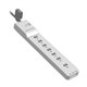 Belkin 7 Outlet Home/Office Surge Protector - 6 foot Cable- White -2320 Joules - 7 - 1875 VA - 2320 J - 125 V AC Input - 125 V A