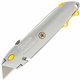 Stanley Quick-Change Utility Knife - 3 x Blade(s) - 6" Cutting Length - Straight Cutting - 0.8" Height x 3" Width - Black, Silve