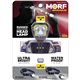 Police Security Removable Light Headlamp - 2 x LED - 4 x AAA - Battery - Black, Blue