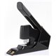 Bostitch EZ Squeeze Antimicrobial Heavy Duty Stapler - 130 Sheets Capacity - 210 Staple Capacity - Full Strip - 1 Each - Black
