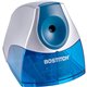 Stanley-Bostitch Personal Electric Pencil Sharpener - Desktop - 1 Hole(s) - Helical - 4.3" Height x 4" Width - Blue, Silver - 1 