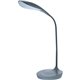 Bostitch Luna LED Desk Lamp - 25.8" Height - 4.50 W LED Bulb - Dimmable, USB Charging, Gooseneck - 480 lm Lumens - Silicone - De
