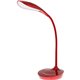 Bostitch Gooseneck Desk Lamp, Red - 4.50 W LED Bulb - USB Charging, Flexible Neck, Flicker-free, Adjustable, Glare-free Light, E