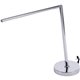 Bostitch Minimalist Chrome Desk Lamp - 3 W LED Bulb - Polished Chrome - Adjustable Head, Flicker-free, Glare-free Light, Adjusta