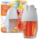 Bright Air Hawaiian Scented Oil Warmer Combo - Oil - 0.7 fl oz (0 quart) - Hawaiian Blossom, Papaya - 45 Day - 1 / Pack - Long L