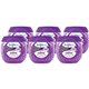 Bright Air Sweet Gems Lavender Odor Eliminator - Gel - Sweet Lavender & Violet - 45 Day - 6 / Carton - Long Lasting, Phthalate-f