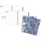 Five Star Artist Touch Planner - Large Size - Academic - Weekly, Monthly - 12 Month - July - June - 1 Week, 1 Month Double Page 