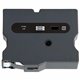 Brother TX Series Laminated Tape Cartridge - 15/64" Width - Direct Thermal - White - 1 Each