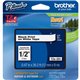 Brother P-touch TZe Laminated Tape Cartridges - 15/32" Width - Rectangle - White - 1 Each - Water Resistant - Grease Resistant, 