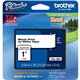 Brother P-Touch TZe Laminated Tape - Waterproof - 15/16" Width - Rectangle - Thermal Transfer - White - 1 Each - Grease Resistan