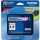 Brother P-Touch TZe Laminated Tape - 15/32" Width x 1/2" Length - Pastel Purple - 1 Each