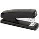 Business Source Half-strip Stapler - 20 Sheets Capacity - 105 Staple Capacity - Half Strip - 1 Each - Black