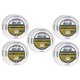 AJM 9" Dinnerware Paper Plates - 100 / Pack - Serving - Disposable - Microwave Safe - White - Paper Body - 10 / Carton