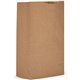 AJM Kraft Grocery Bags - 4.30" Width x 2.40" Length - Brown - Kraft Paper - 500/Pack - Grocery, Food, Sandwich, Vegetables, Grai